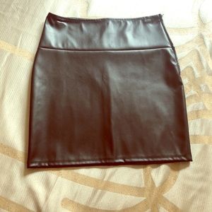 Charlotte Russe Mini Skirt W/Side Zipper